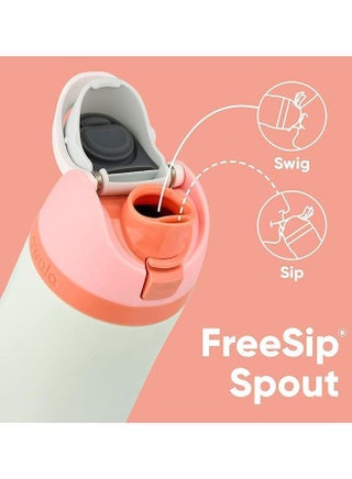 （Minecraft 32OZ）FreeSip Insulated Stainless Steel Water Bottle with Straw for Sports, Travel, and School BPA-Free Sports Water BottleFreeSip Insulated Stainless Steel Water Bottle with Straw for Sports, Travel, and School BPA-Free Sports Water Bottle - view 5